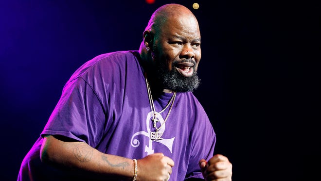 Biz Markie performed as part of the I Love the 90's - The Party Continues Tour in Phoenix in July 2017.