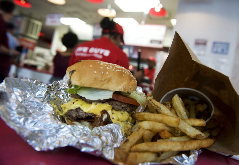 The other takeaway from the Five Guys order was the questionable tip that was paid by the customer.