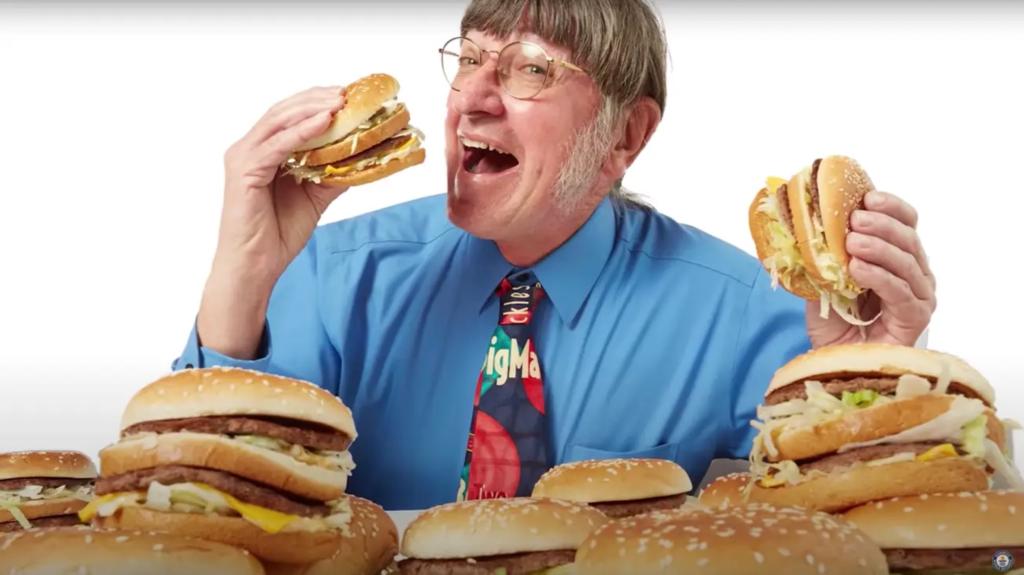 Man, 70, who has eaten a record 34,000 McDonald's Big Macs, says, 'People thought I'd be dead by now'