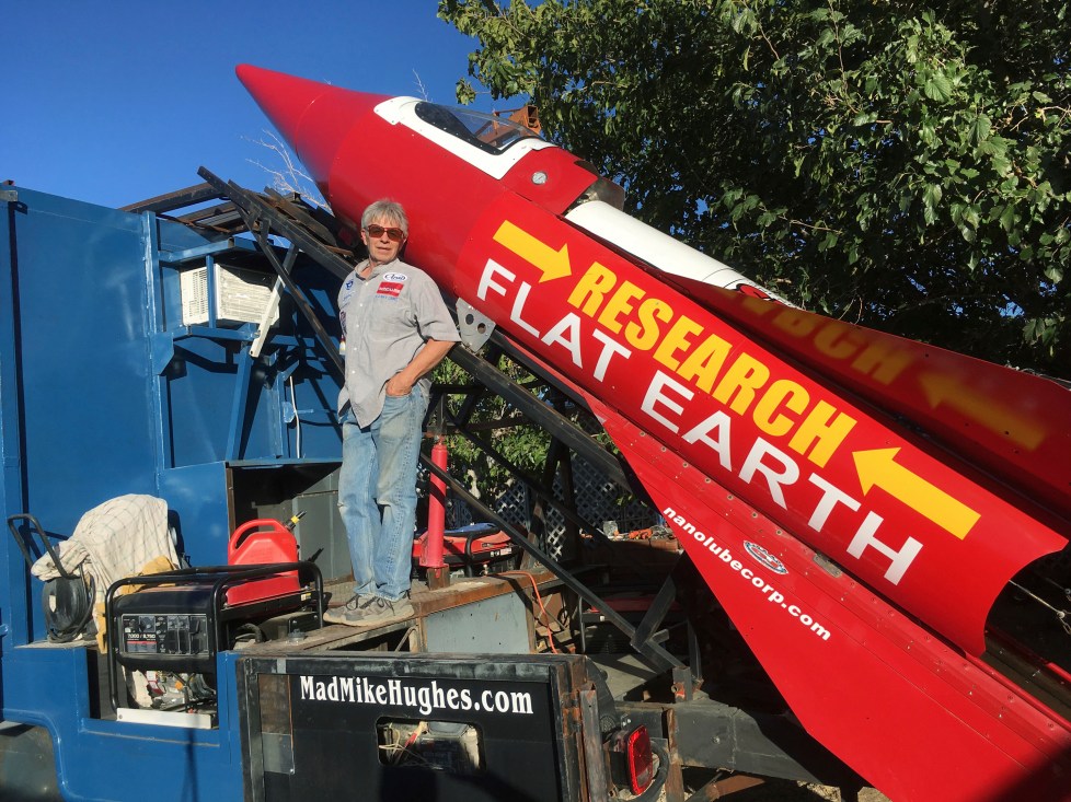A flat-earther in California finally tried to fly away. His rocket didn't  even ignite. – The Denver Post