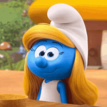 smurfette-winking-girl.gif