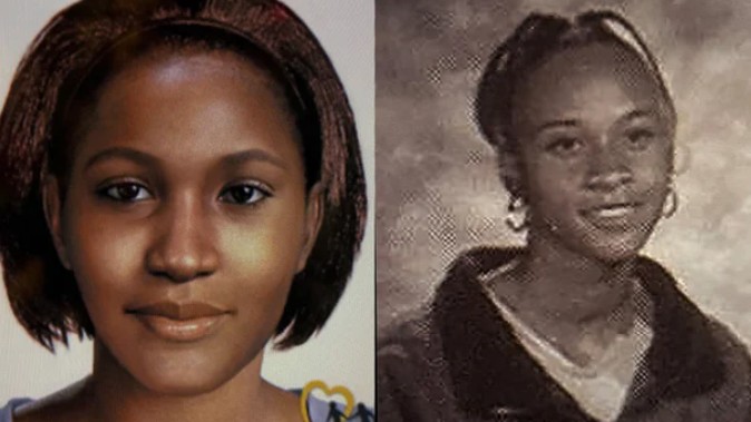 A composite sketch of Chelsea Jane Doe and Tiffany Bradley
