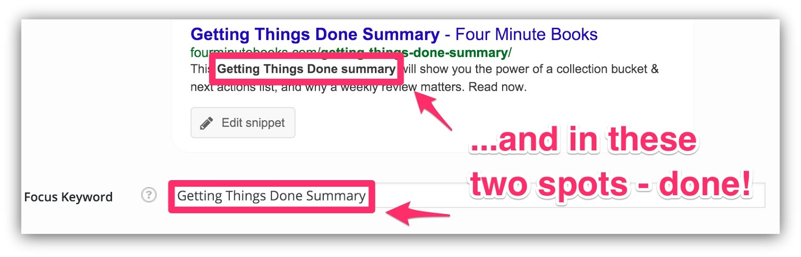 Screenshot showing google search results