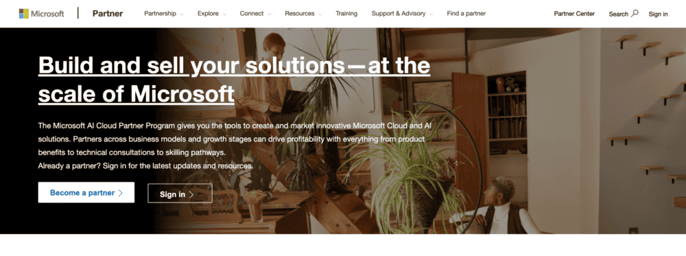 microsoft one of the saas reseller programs