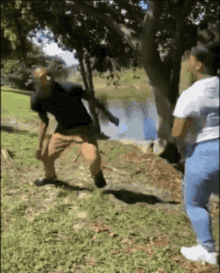 cool-down-bitch-pushed-in-the-water.gif