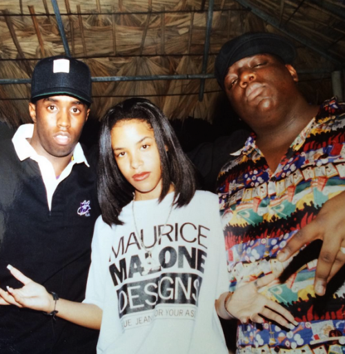 Sean Puff Combs, Aaliyah and Big