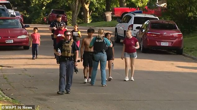 All are believed to be Hispanic, and some have already been released. The late gunman reportedly told residents of the targeted home last month to go back to where they came from, while telling them to speak English, cops added
