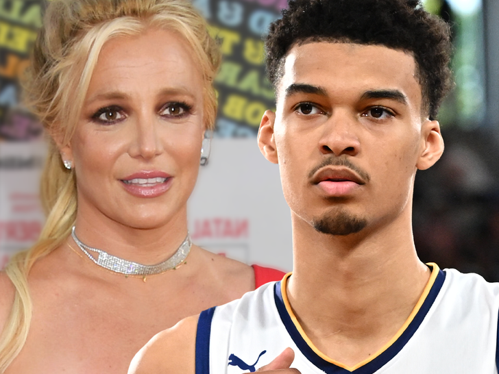britney spears and Victor Wembanyama
