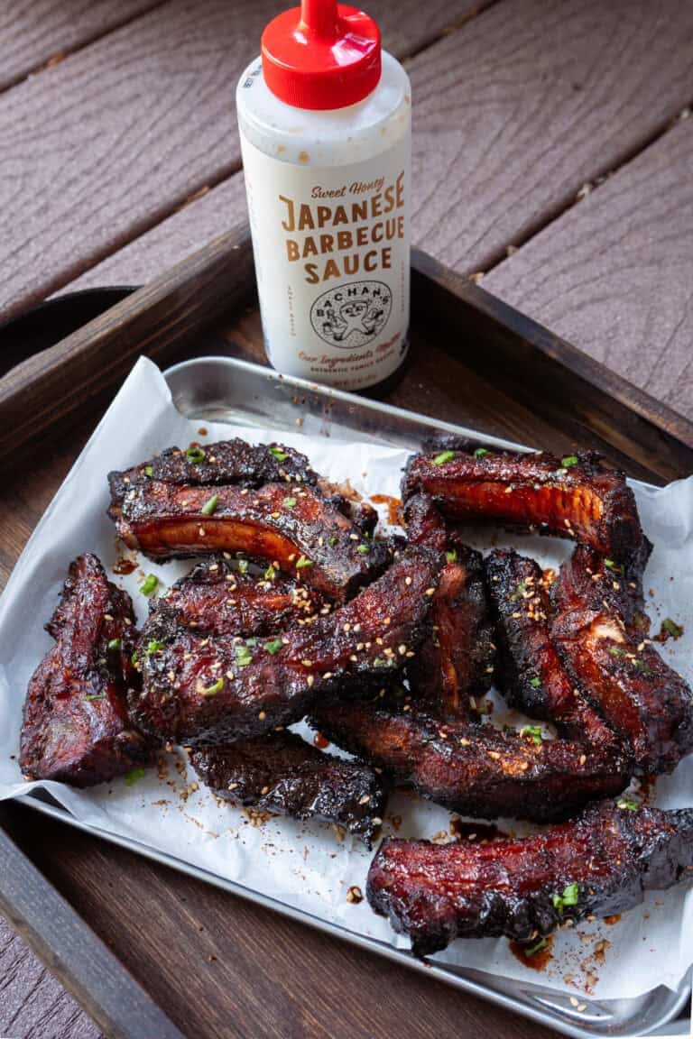 Smoked Sweet Honey Party Ribs.