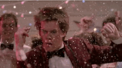 Footloose Spin Dance Kevin Bacon GIF | GIFDB.com