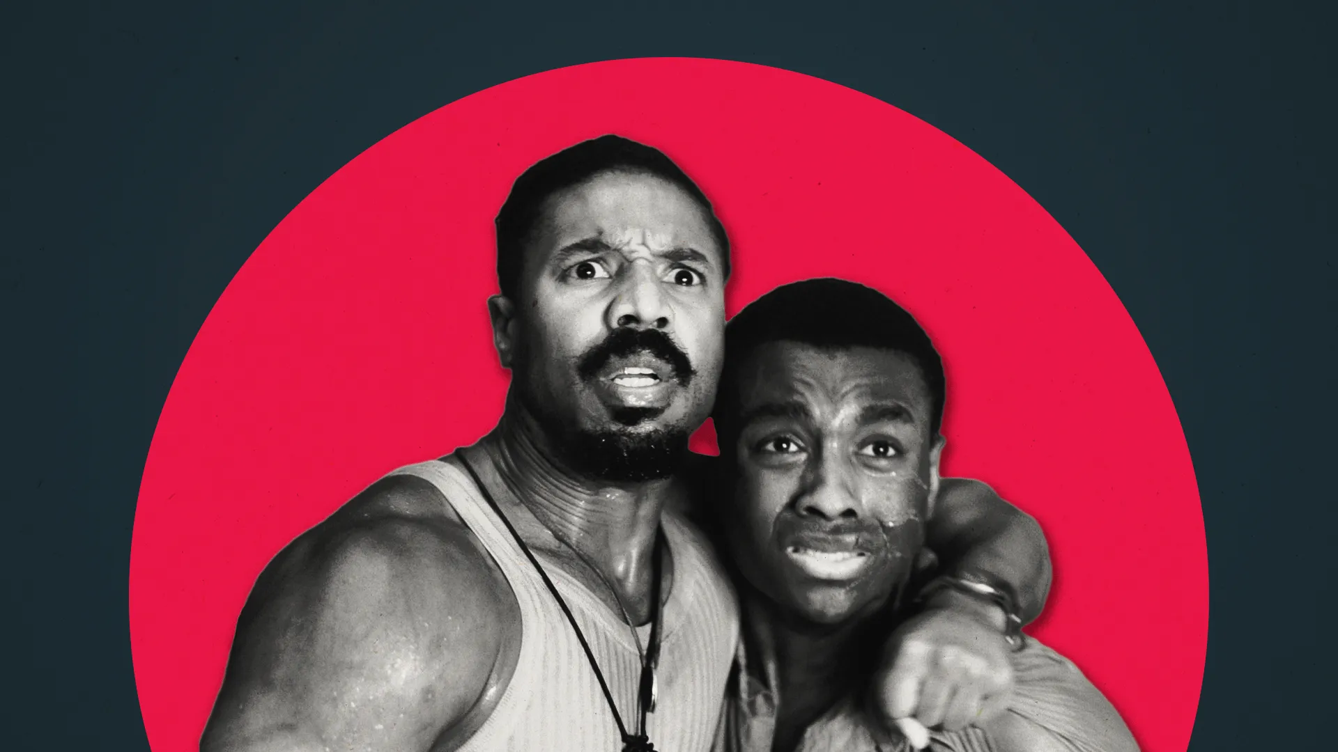 Michael B. Jordan and Miles Caton from Sinners