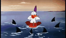 donaldduck-shark.gif