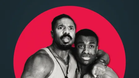 Michael B. Jordan and Miles Caton from Sinners