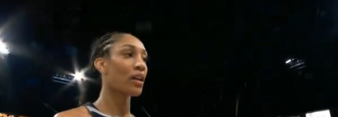 A'Ja Wilson was not pleased with her teammates after the loss.