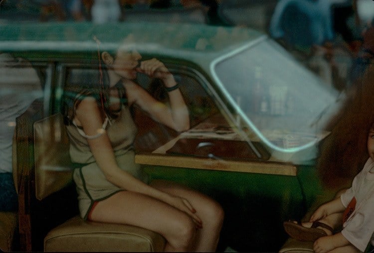 Young Woman At New York Diner