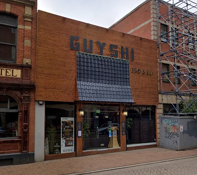 The victim told District Judge Marcus Waite how they first argued at a meal at Japanese BBQ restaurant Guyshi in Sheffield, South Yorkshire