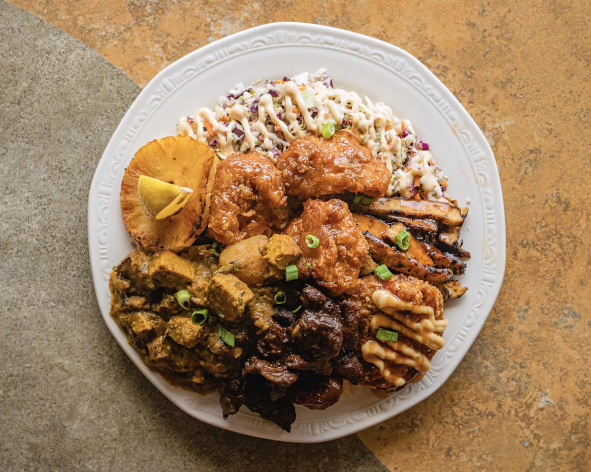 Dajen Restaurant - whole plate 2