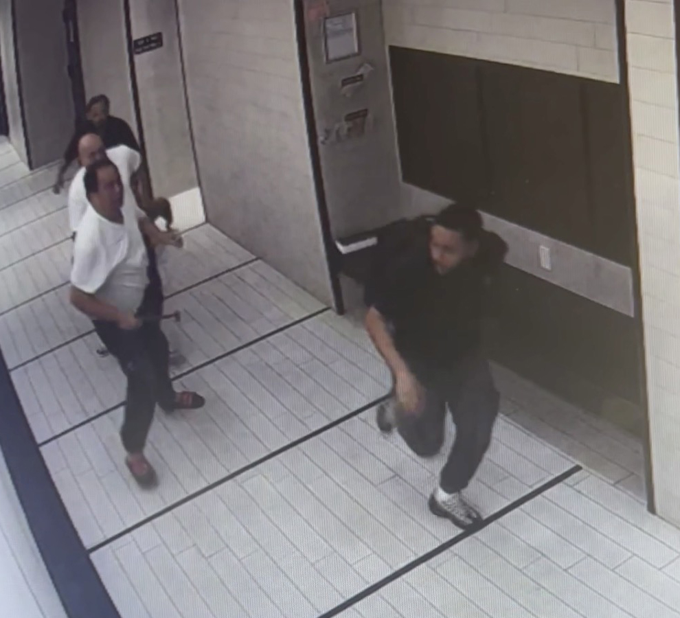 When the perp returned on Sept. 20, the building's maintenance guy and super confronted him and chased him out. 