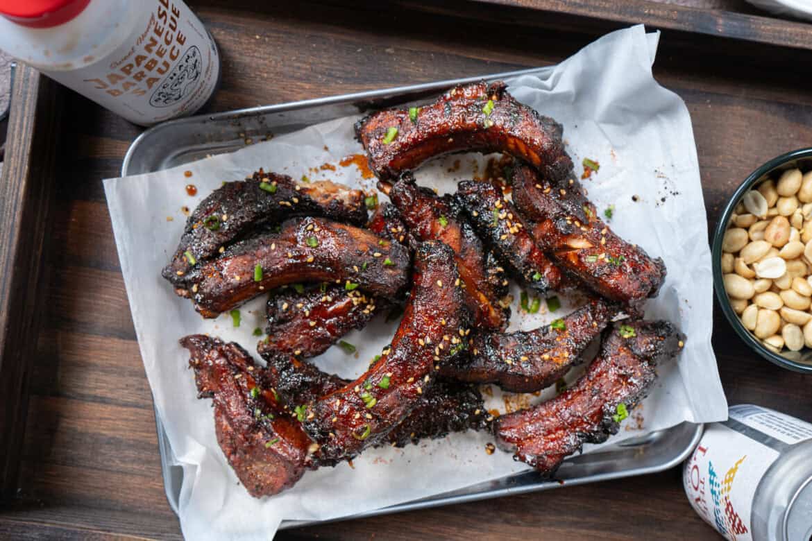 Smoked Sweet Honey Party Ribs Smoked Sweet Honey Party Ribs