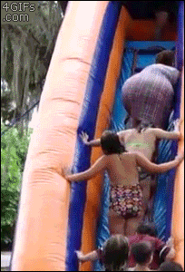 Mom-stairs-water-slide.gif