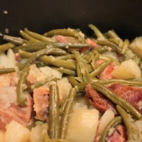 Southern Green Beans and Potatoes