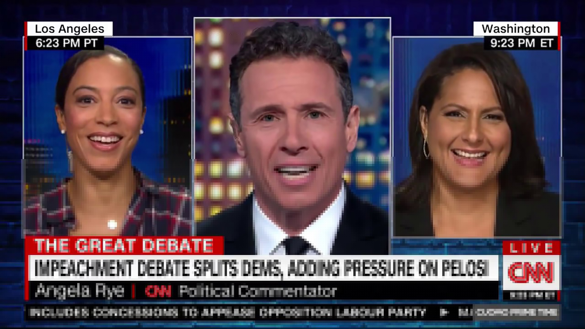 Angela Rye and Chris Cuomo 