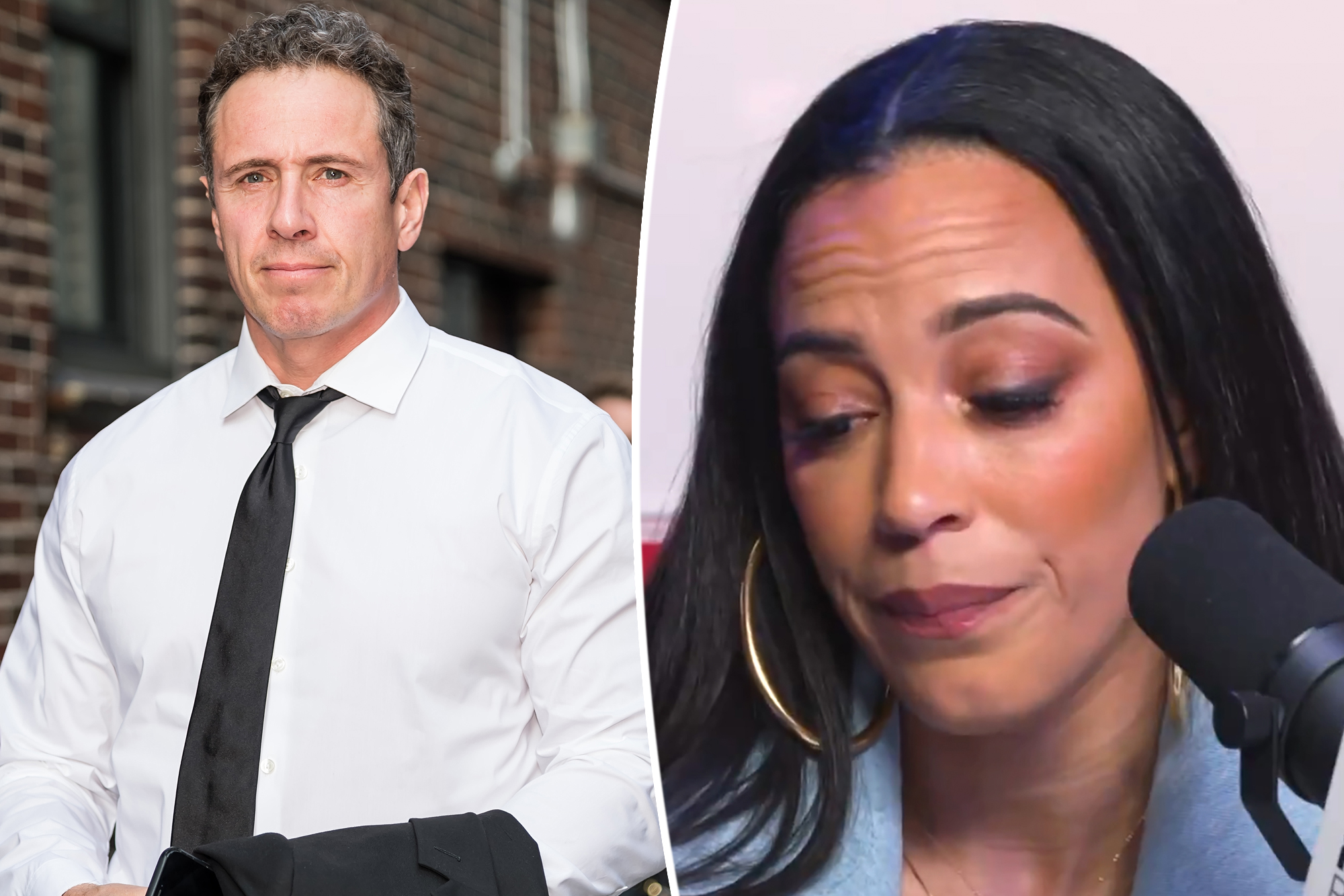 Angela Rye and Chis Cuomo