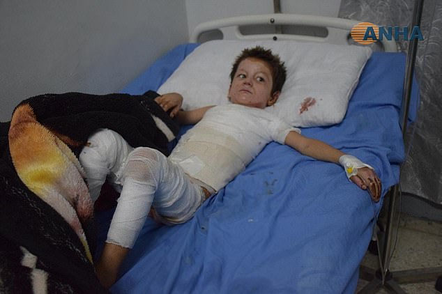 Meanwhile a doctor in al-Hasakah, another city near Ras-al Ayn, said he had treated several patients with injuries he believes were caused by napalm or similar incendiary bombs