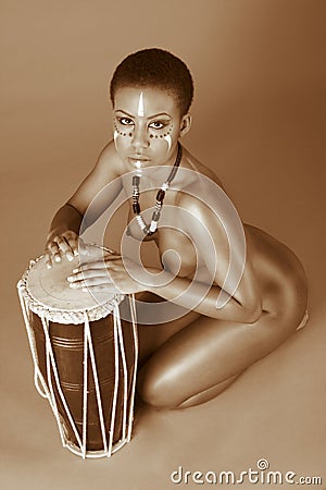 indigenous-nude-african-american-woman-with-drums-thumb8090951.jpg