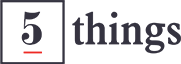 CNN Five Things logo CNN Five Things logo