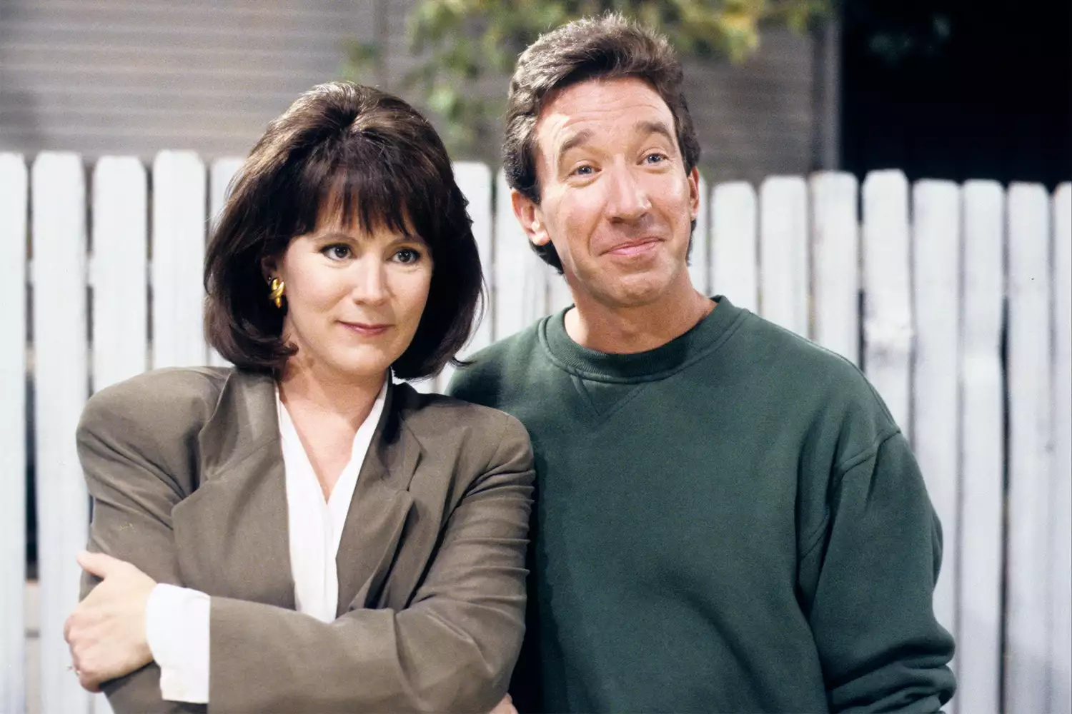 PATRICIA RICHARDSON and TIM ALLEN in HOME IMPROVEMENT 