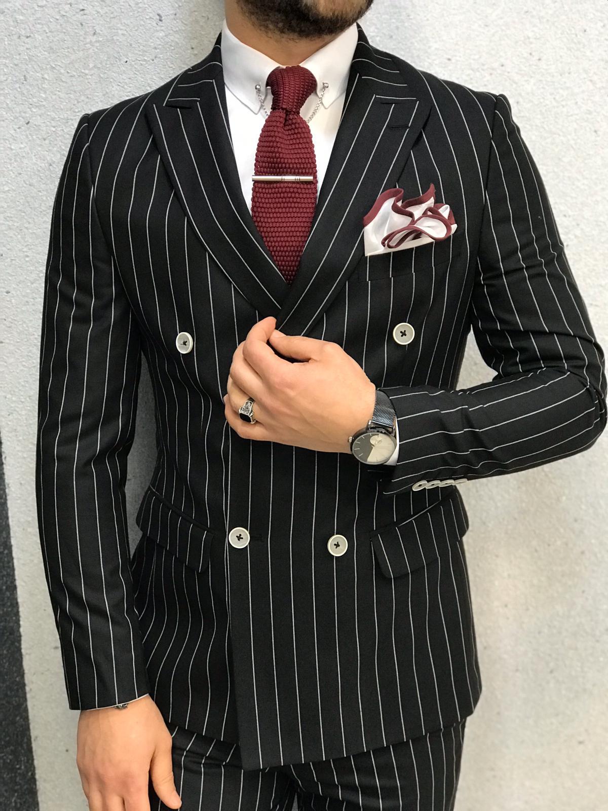 GentWith-Lancaster-Black-Slim-Fit-Double-Breasted-Pinstripe-Suit-1.jpeg
