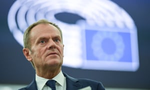 European council president Donald Tusk