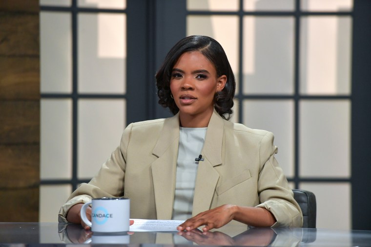 Candace Owens on the set of Candace in 2022. Candace Owens on the set of Candace in 2022.