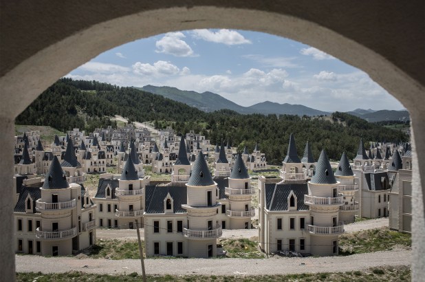 Inside the $200 million abandoned Disney-like village.