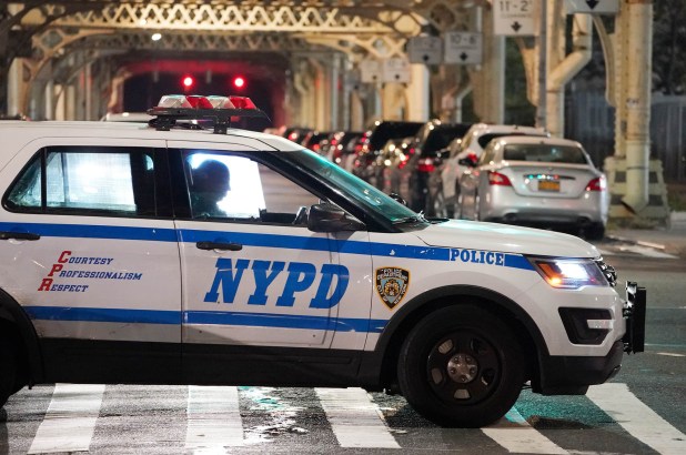 NYPD vehicle