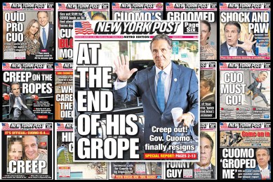 The Post has led the way in demanding that Gov. Andrew Cuomo be held accountable for sexually harassing women and covering up nursing-home COVID-19 deaths.
