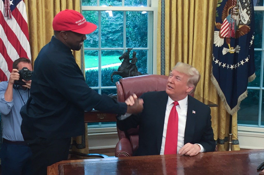 Kanye West was public in his show of support for the former president. Many black conservatives credit Trump with focusing on issues that matter to the black community.