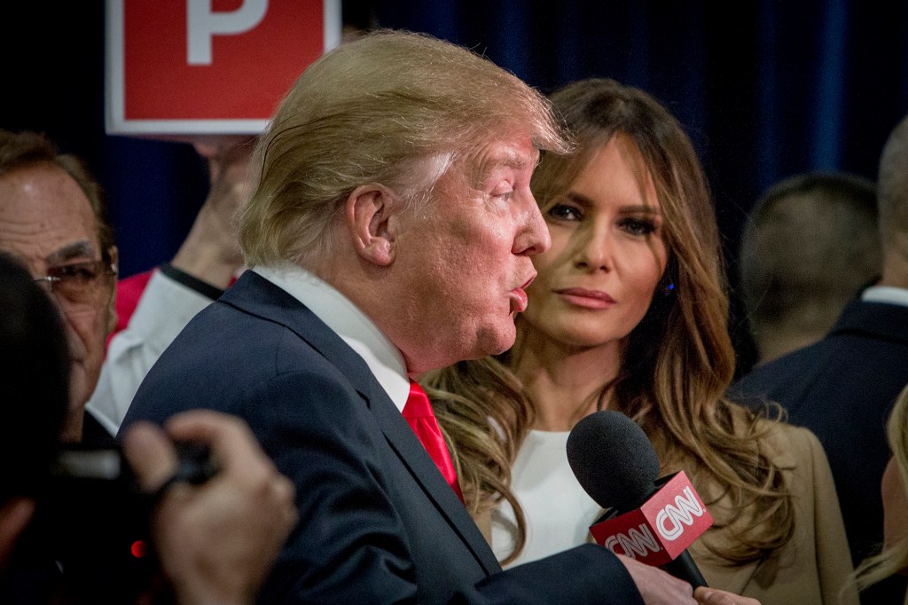 Former President Donald Trump and his wife, Melania Trump, reported negative income on four of six years of tax returns between 2015 and 2020.