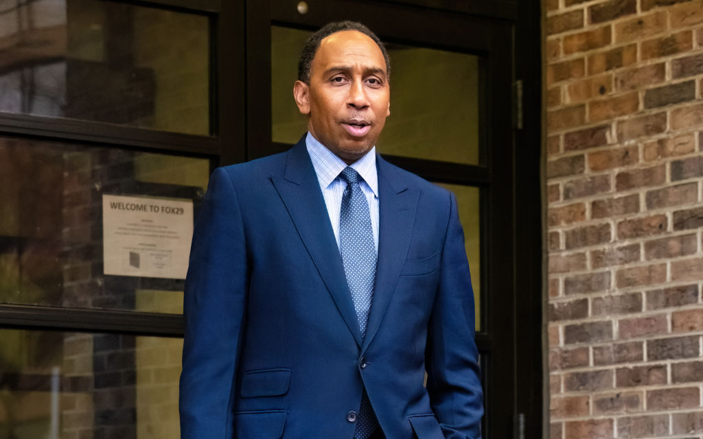 Stephen A. Smith called out everyone who had a problem with him hosting Clay Travis on his podcast.