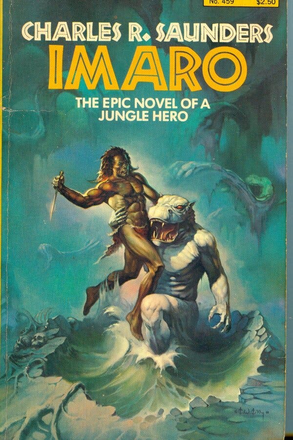 Mr. Saunders began writing speculative fiction in the 1970s and published his first novel, “Imaro,” in 1981.