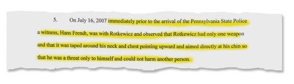 Excerpted from <a href=https://www.nytimes.com/interactive/2021/12/29/us/filing-in-rotkewicz-records-case.html>a legal filing</a> by Mr. Rotkewicz’s sister, who sued unsuccessfully to get records related to his killing.