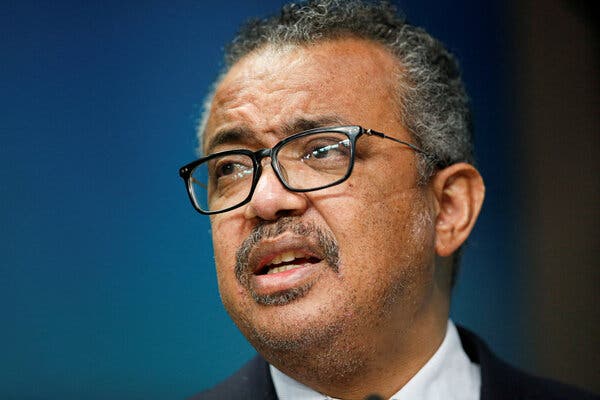 “We have an outbreak that has spread around the world rapidly through new modes of transmission, about which we understand too little,” said Dr. Tedros Adhanom Ghebreyesus, the W.H.O.’s director general.