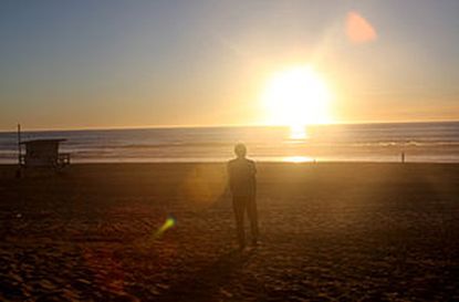 Bruce's Beach at Sunset