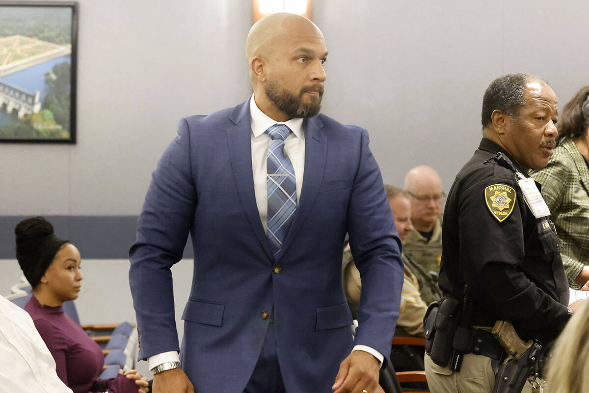 Sgt. Kevin Menon, accused of misconduct and possession of child porn, arrives in court during a ... Sgt. Kevin Menon, accused of misconduct and possession of child porn, arrives in court during a ...